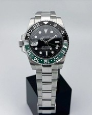 "Custom Modded Watch – 40mm NH34A Sprite Lefty GMT Sapphire Glass, 316L Stainl, usado comprar usado  Enviando para Brazil