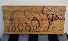 Wood panel carved for sale  Huntington