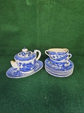 blue willow tea set for sale  Orangeville