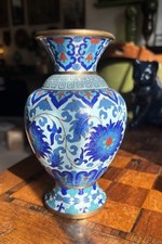 Vintage blue floral for sale  LONDON