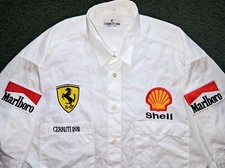 Usado, Camisa oficial Ferrari Marlboro 1996 Cerruti 1881 F1 Team Issue Pit Crew botão comprar usado  Enviando para Brazil