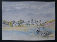 Dessin aquarelle marine d'occasion  Schiltigheim