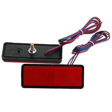 1 peça luzes indicadoras de freio traseiras refletor LED vermelho motocicleta carro caminhão comprar usado  Enviando para Brazil