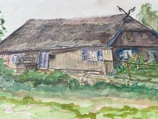 Antikes aquarell 1922 gebraucht kaufen  Schwabmünchen