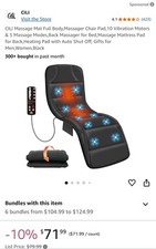 Cili massage mat for sale  Houston