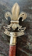 Brass scout finial for sale  LANCASTER