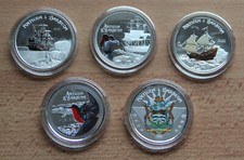 Colorierte silber münzen gebraucht kaufen  Rödermark