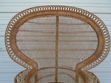 Wicker peacock chair for sale  Sarasota