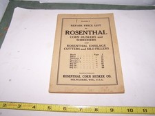 Rosenthal husker shredder d'occasion  Expédié en Belgium
