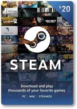 Steam gift card usato  Spedire a Italy