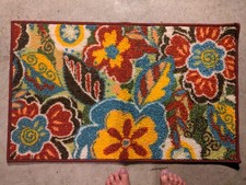 Floral accent rug for sale  Forney