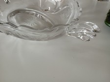 Vintage clear etched for sale  Tucson