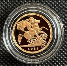 1982 gold proof for sale  WOODFORD GREEN