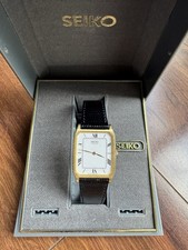 Vintage seiko gold for sale  Horsham