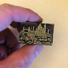 Letterpress printing block for sale  LONDON