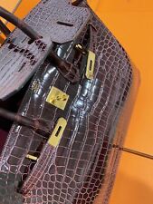 Hermès krokodil kroko gebraucht kaufen  Köln