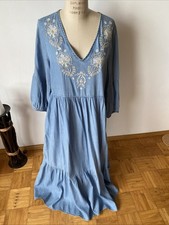 Cortefiel kleid jeansoptik gebraucht kaufen  Bad Schwalbach