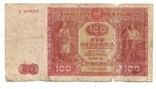 100 zlotych 1946 gebraucht kaufen  Rabenau