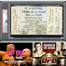 ufc ticket stub for sale ufc ticket stub for sale Murfreesboro