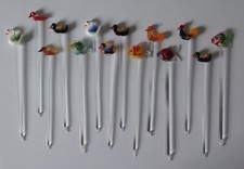 Glas cocktailspieße bowle gebraucht kaufen  Erftstadt