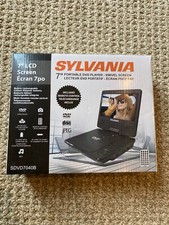 DVD player portátil Sylvania SDVD7040B 7” LCD tela giratória comprar usado  Enviando para Brazil