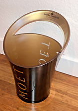 Usado, Balde de gelo acrílico preto marca oficial Moet Champagne Brut comprar usado  Enviando para Brazil
