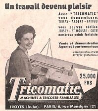 Troyes tricomatic knitting d'occasion  Expédié en Belgium