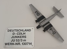 Herpa 019040 junkers gebraucht kaufen  München