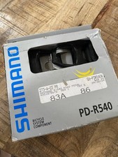 Pedais sem clipe para bicicleta de estrada Shimano PD-R540 3 parafusos SPD-SL, usado comprar usado  Enviando para Brazil