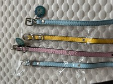 Leather cat collars for sale  EXETER