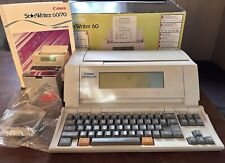 Canon starwriter vintage for sale  TELFORD