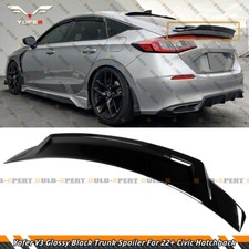 Spoiler porta-malas Yofer V3 preto brilhante HighKick Duckbill para 2022-25 Civic Hatchback comprar usado Spoiler porta-malas Yofer V3 preto brilhante HighKick Duckbill para 2022-25 Civic Hatchback comprar usado  Enviando para Brazil