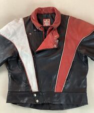 Vintage leather biker for sale  ROYSTON