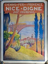 Affiche sncf chemin d'occasion  Bar-le-Duc