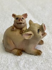 Pigs smiling figurine for sale  Fredericksburg