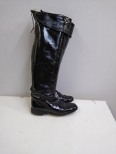 Black patent pvc for sale  WATFORD