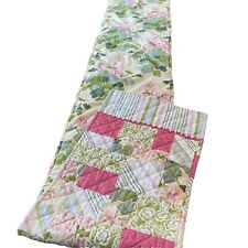 Quilted floral patchwork for sale  Pittsboro