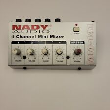 Mini mezclador de 4 canales Nady Audio MM-141 segunda mano  Embacar hacia Argentina