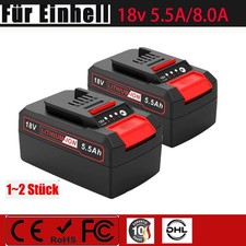 Używany, Do Einhell 5,5Ah 8,0Ah 18V Zapasowy akumulator Power X-Change PXC Li-Ion LED 3-LED na sprzedaż  Wysyłka do Poland