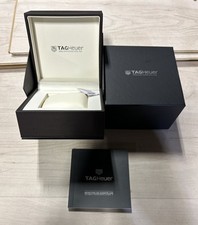 Relógio TAG Heuer caixa preta com recipiente de armazenamento interno marrom/com trabalho comprar usado  Enviando para Brazil