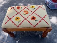 Wooden footstool comfortable for sale  Oneida