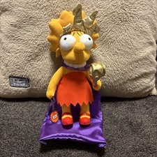 Brinquedo de Pelúcia Simpsons Lisa The Beauty Queen 33cm Oficial 2003 Aplausos Colecionável comprar usado  Enviando para Brazil