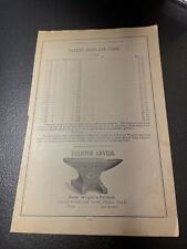 1891 baldwin blacksmith for sale  Hardinsburg