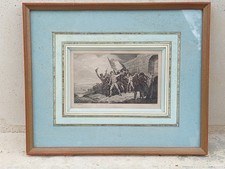 Gravure encadrée marseilleise d'occasion  France