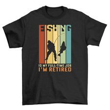 Camiseta engraçada "Fishing Retirement Mode ON" para pescadores - perfeita para aposentados comprar usado Camiseta engraçada "Fishing Retirement Mode ON" para pescadores - perfeita para aposentados comprar usado  Enviando para Brazil
