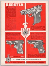Usado, 1956 BERETTA Plinker Minx Bantam pistola impressão vintage anúncio comprar usado  Enviando para Brazil