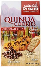 Biscoitos de quinoa Andean Dream chocolate chip, sem glúten, 7 oz comprar usado Biscoitos de quinoa Andean Dream chocolate chip, sem glúten, 7 oz comprar usado  Enviando para Brazil