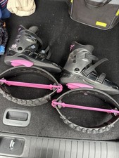 Bota de Salto Kangoo Jumps KJ XR3 SE X-Rebound Preta Rosa Tamanho Médio M comprar usado  Enviando para Brazil