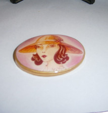 Vintage broche ovale d'occasion Vintage broche ovale d'occasion  Auneau