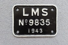 Locomotive tender plate for sale  TEIGNMOUTH